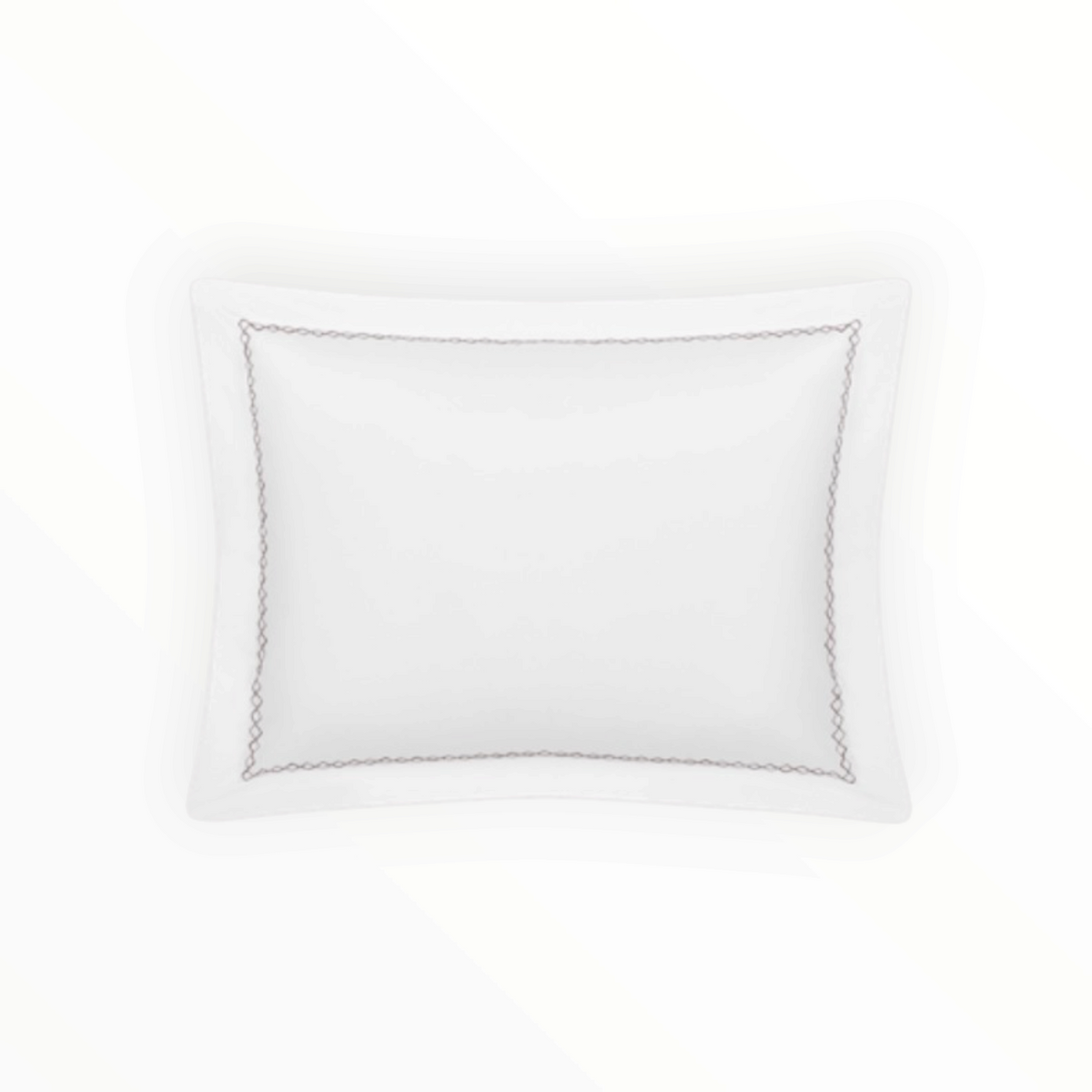 Matouk Hatch Boudoir Sham - Oak
