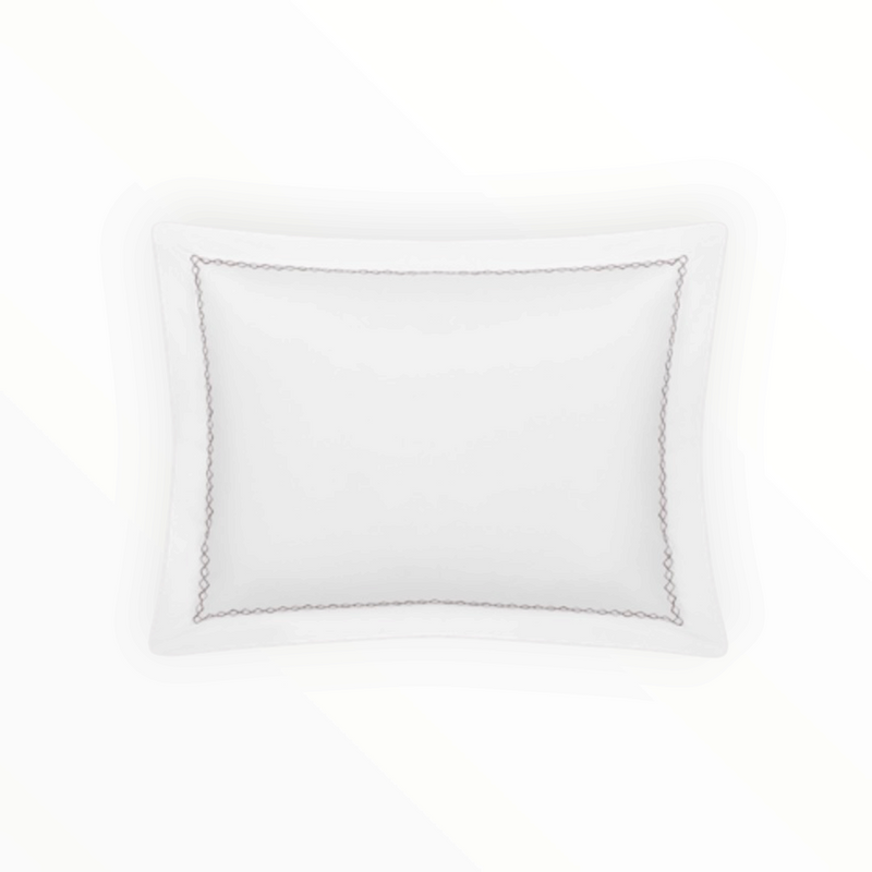 Matouk Hatch Boudoir Sham - Oak