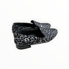 Something Bleu Tuxedo Flat - Silver Black Cheetah Fabric