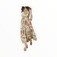 Omika Nina Midi Dress - Nia Seafoam
