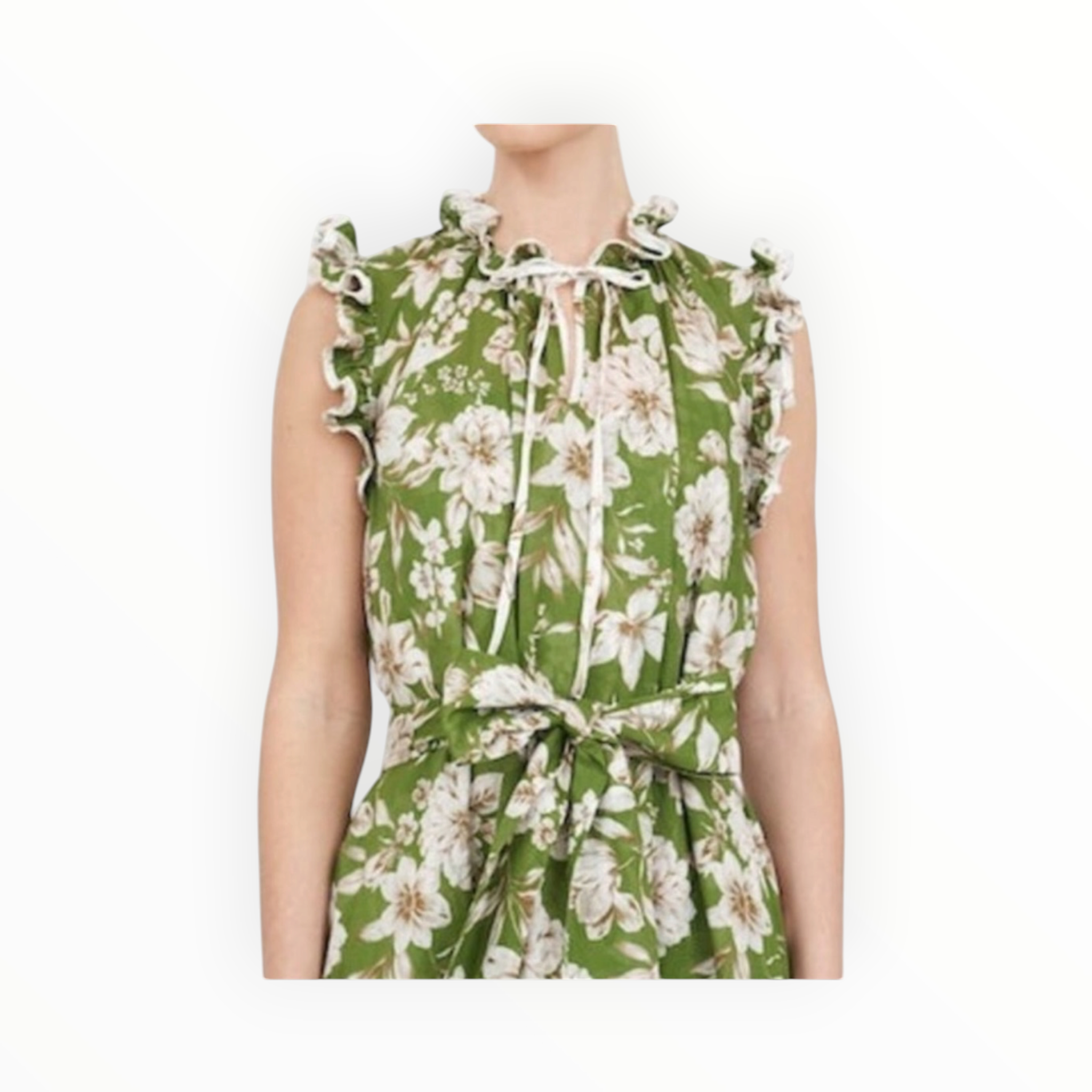 Christy Lynn Camila Dress - Green Magnolia