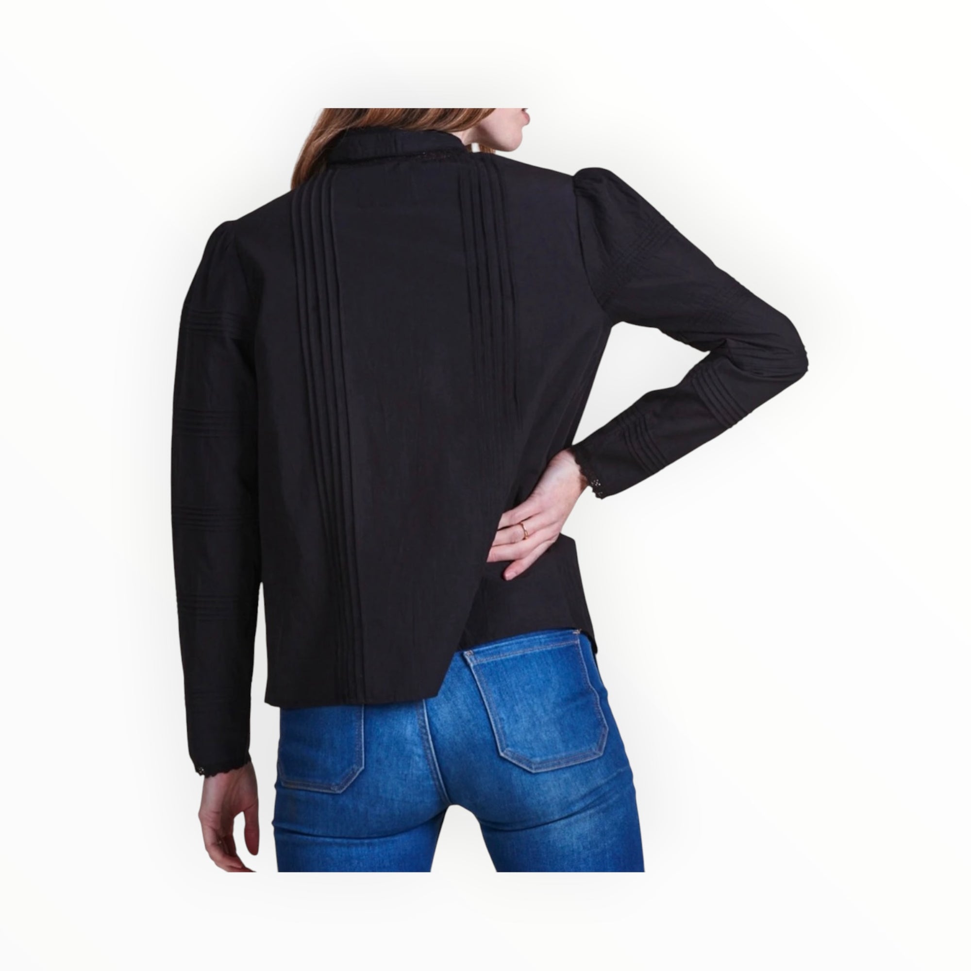 The Shirt by Rochelle Behrens Priya Shirt - Black