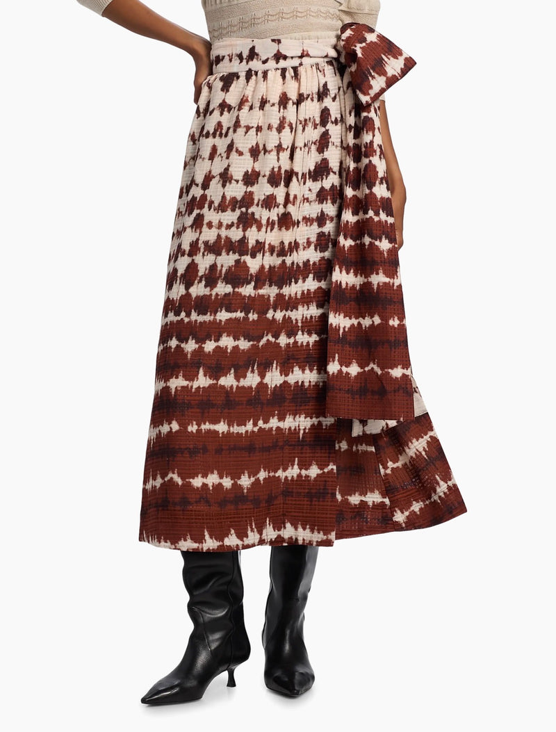 Marie Oliver Estine Wrap Skirt - Catalonia