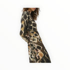Maria Cher Fleetwood Curtis Long Dress - Brown