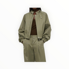 Helmut Lang Trench Bomber - Vetiver