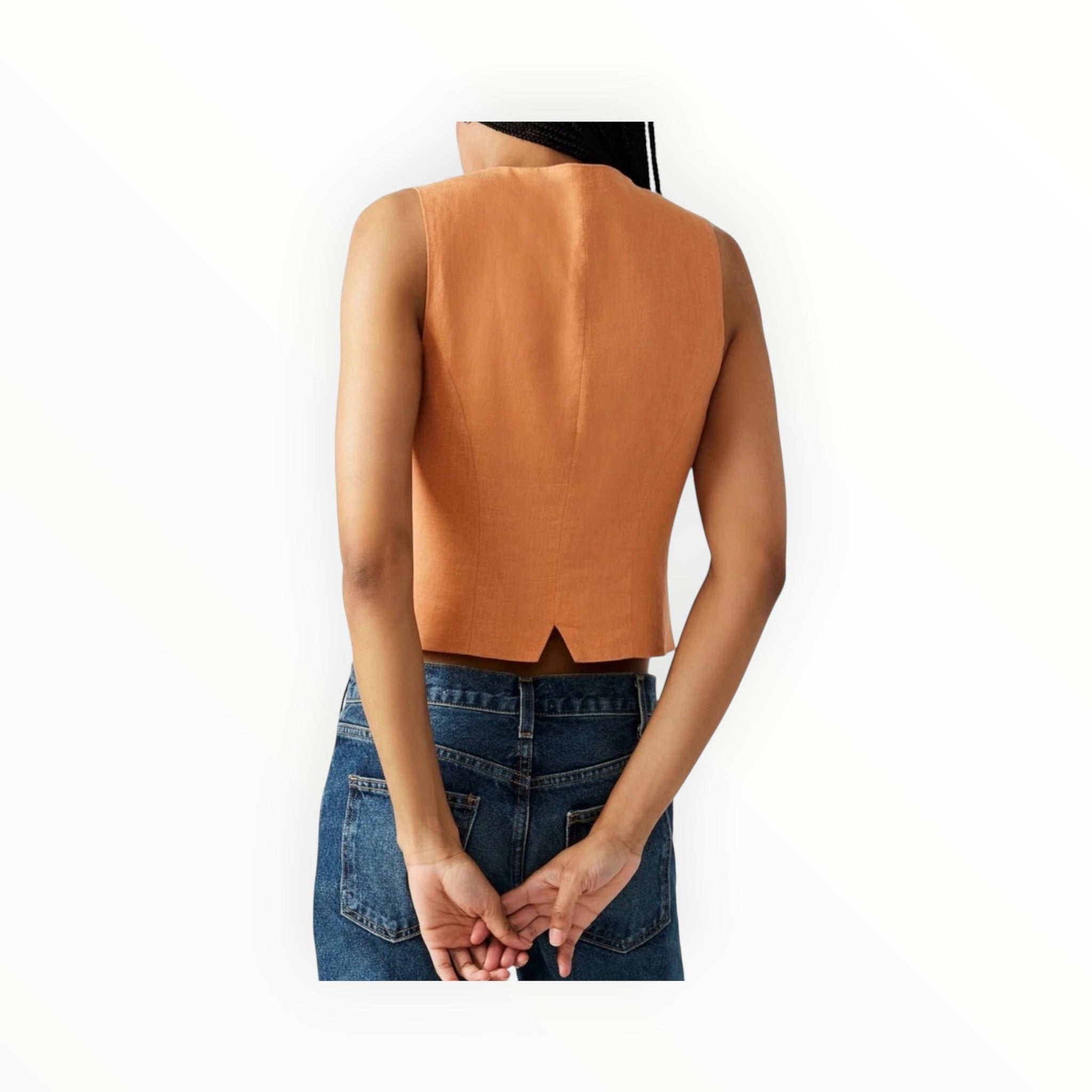 Steve Madden Selene Vest - Caramel