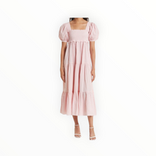 byTiMo Poplin Check Dress - Pink/White