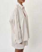 Herskind Lex Shirt - Creme Pinstripe