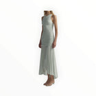 A.L.C. Ayla Ruched Knit Midi Dress - Pale Mint