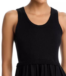 Bella Dahl Sweater Midi Dress - Black