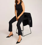 Commando Neoprene Split Front Pant - Black