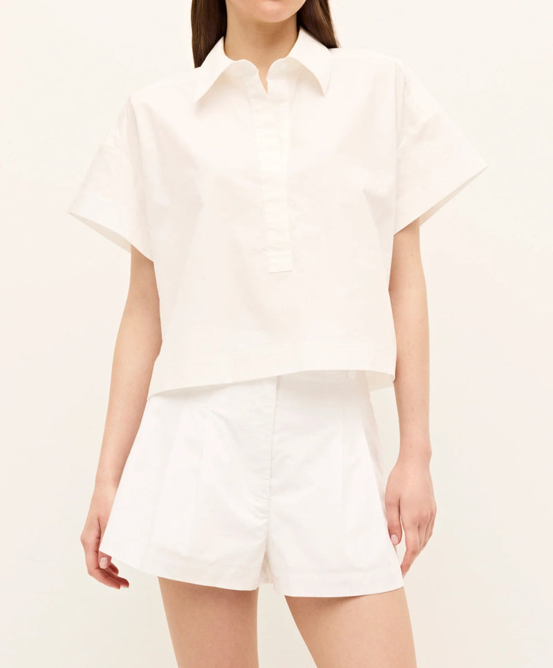Marie Oliver Lander Short - Optic White