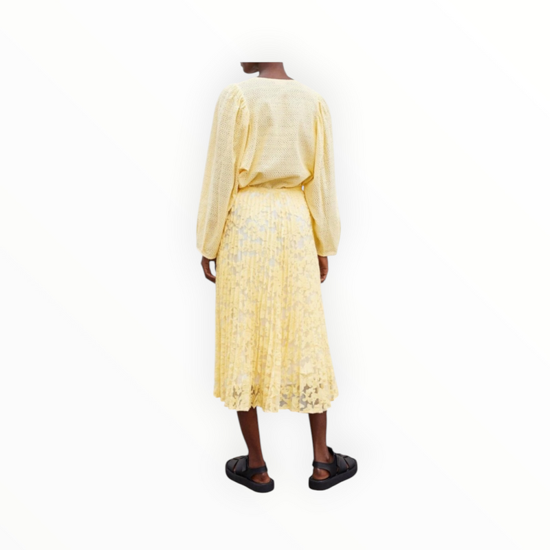 By Malene Birger Lavana Midi Skirt - Vanilla