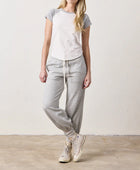 NSF Tommy Slub Jersey Raglan Tee - Ivory/Heather Grey