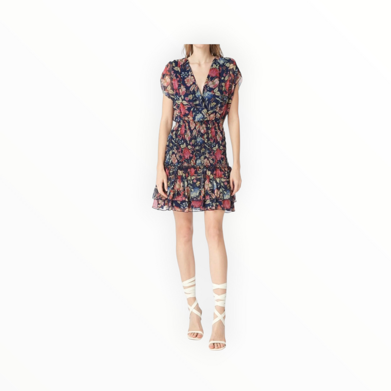 Gilner Farrar Viola Dress - French Tulip