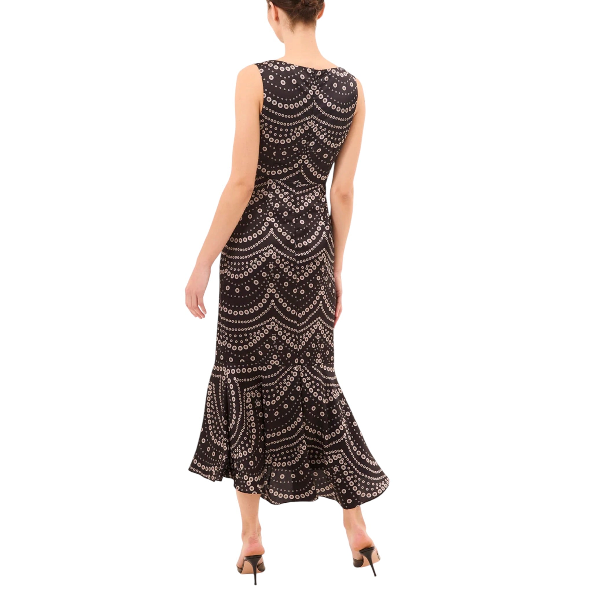MISA Patricia Dress - Stranded Pearls Satin