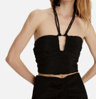 Maria Cher Huemul Eliza Top - Black