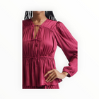 Derek Lam 10 Crosby Esmeralda Tie Front Top