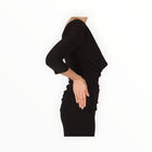 Joseph Ribkoff Drape Neck Top - Black