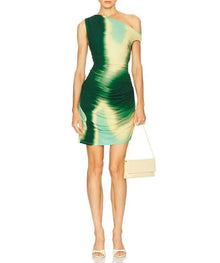 SIMKHAI Azalea Mini Dress - Sea Glass Sunset