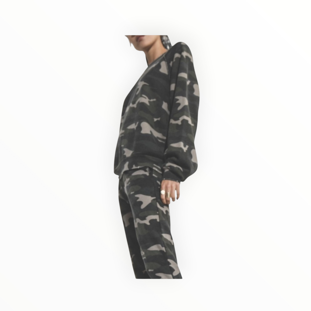 Ragdoll LA Vintage Camo Pullover Sweatshirt