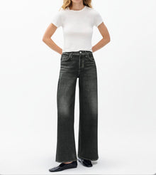 rag & bone Miramar Sofie Wide-Leg Pants - Washed Black