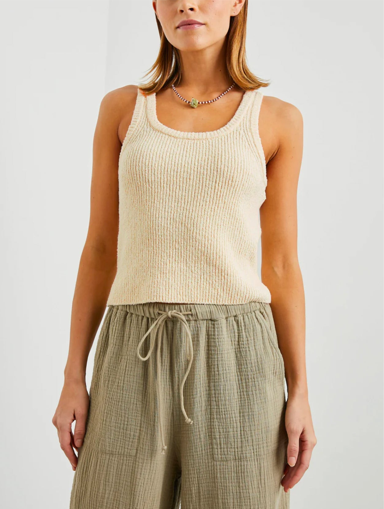 Rails Ablie Tank - Ivory