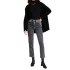7 For All Mankind Luxe Vintage High Rise Cropped Straight - Felix