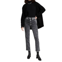 7 For All Mankind Luxe Vintage High Rise Cropped Straight - Felix