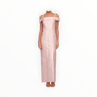 Kay Unger Edith Column Gown - Ballet Pink