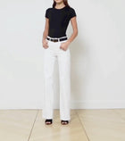 L’Agence Clayton Wide-Leg Jean - Blanc