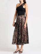 Psophía Sparkling Tulle Skirt - Mauve