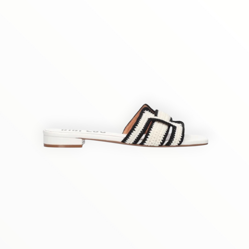 Bibi Lou Holly Crochet Sandal - White