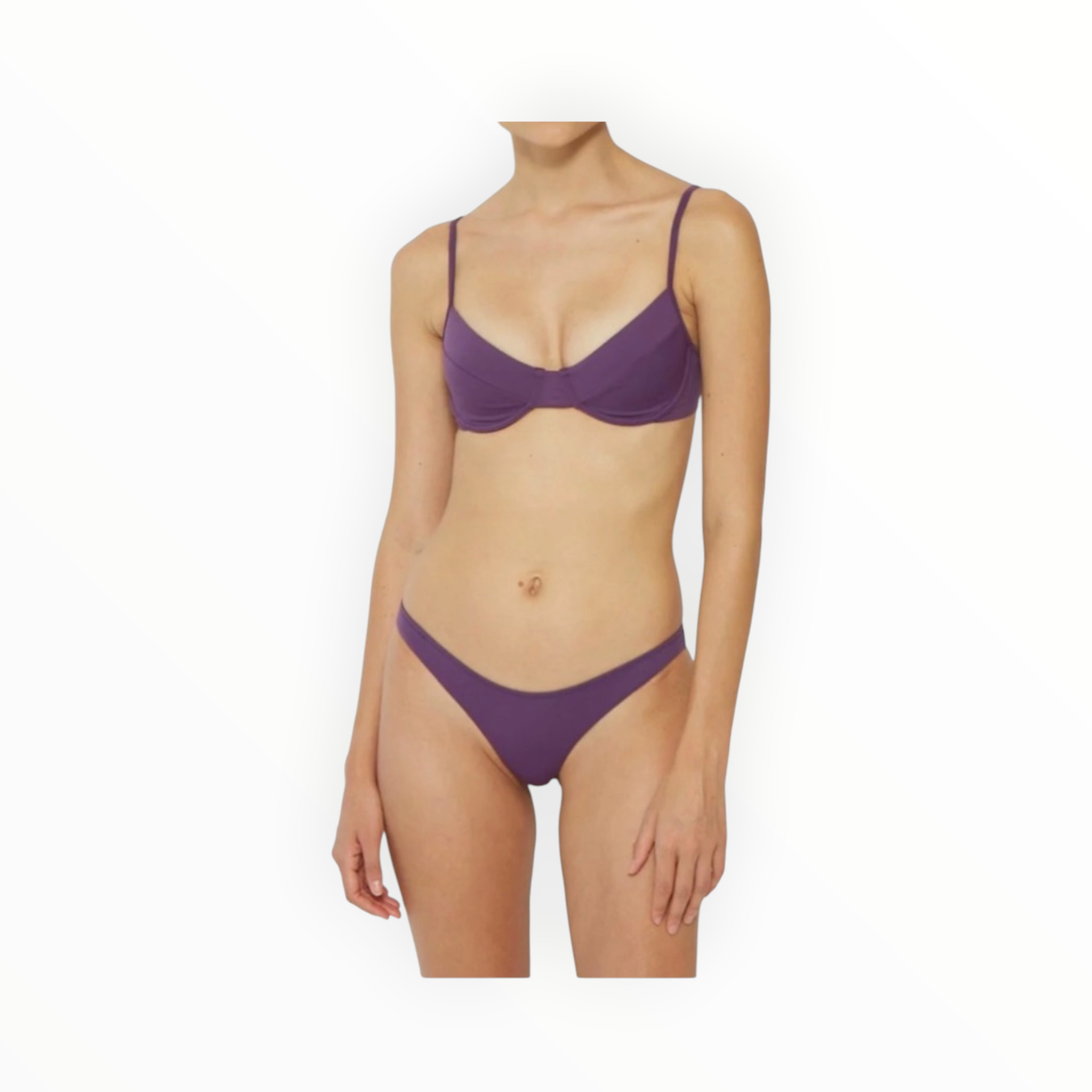 Laya Swim Cannonball Top - Lavender