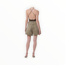 AGOLDE Rhoda Pleated A-Line Short - Cholla