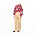 Christy Lynn Noella Blouse - Crimson Fleur