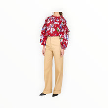 Christy Lynn Noella Blouse - Crimson Fleur