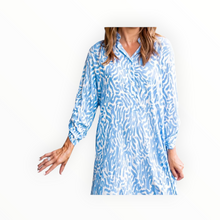 walker & wade Day Tripper Dress - Periwinkle Zebra