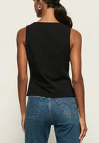 Nation Ltd Terri Tie Tank - Jet Black