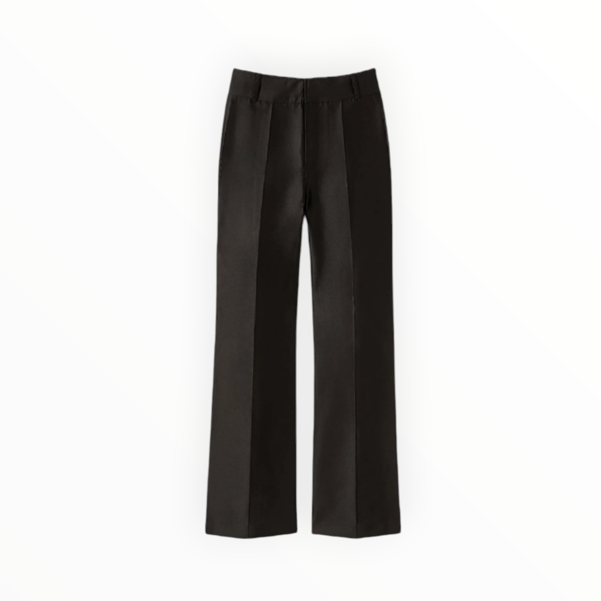 DESTREE Niagara Satin Flared Pants - Black
