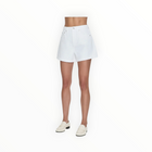 Pistola Saige High Rise A-Line Shorts - Polished White
