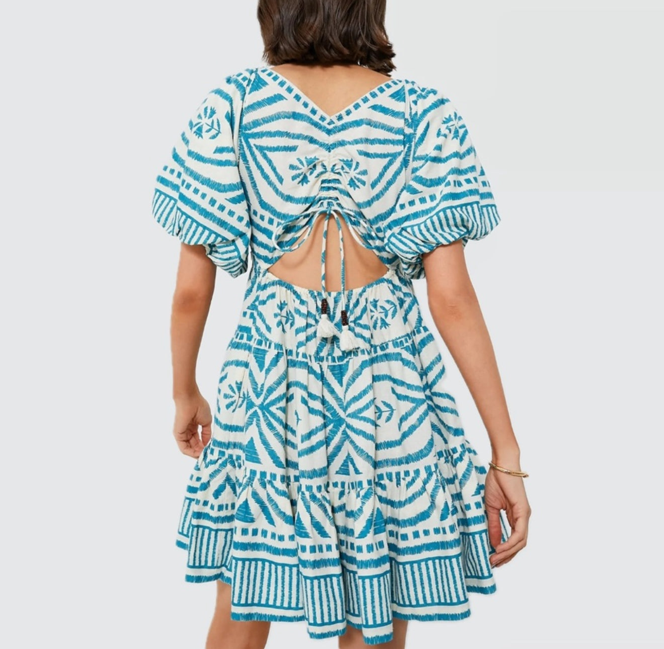 Omika Ila Mini Dress - Jolie Lagoon