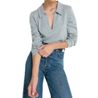 Nation Ltd Kimberley Polo Tee - Heather Grey