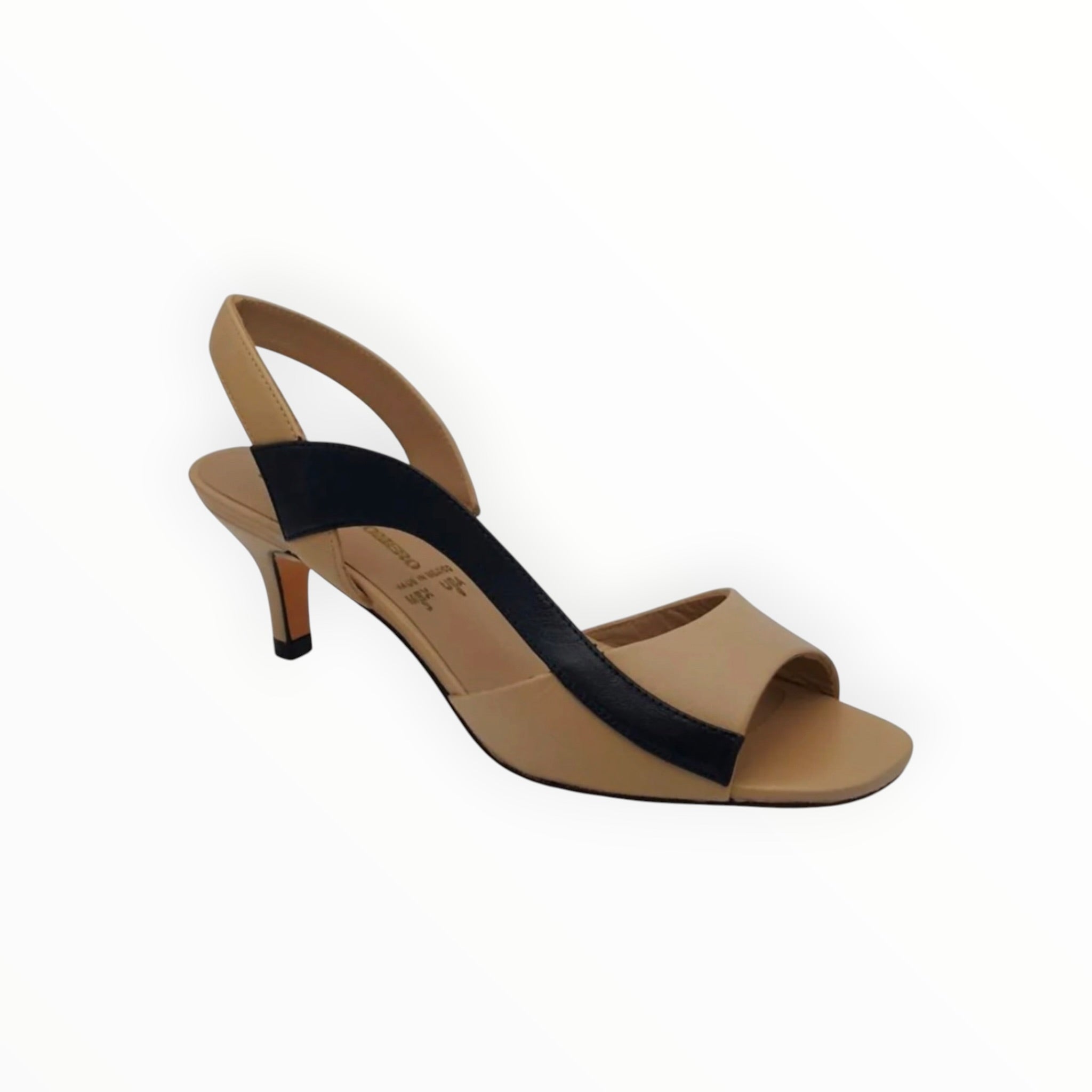 Regina Romero Imelda Heels - Tan/Black