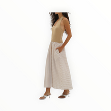 LNA Hart Halter Dress - Sandbar Stripe