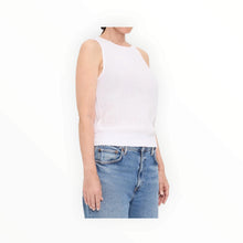 Michael Stars Janelle Tie Neck Tank - White