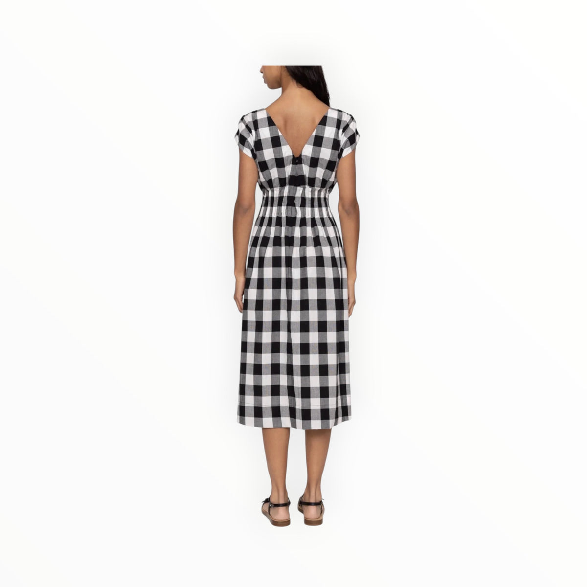 Sea New York Neci Gingham Midi Tank Dress - Multi