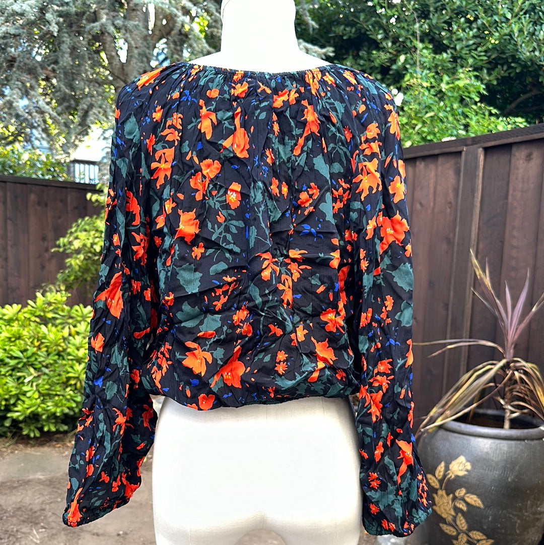 Apiece Apart Villa Top - Vibrant Floral