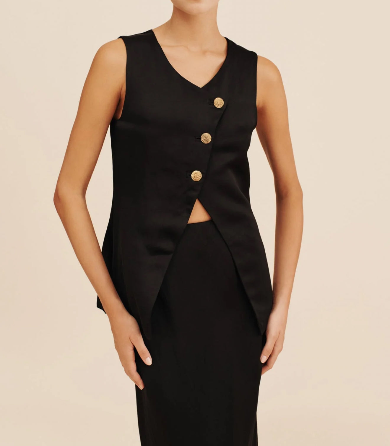 POSSE Gigi Pencil Skirt - Black