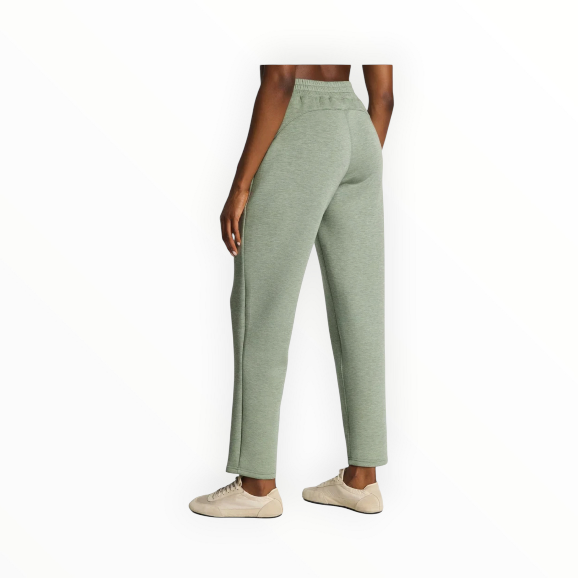 Spanx Airessentials Slim Straight Pant - Sage Brush Heather